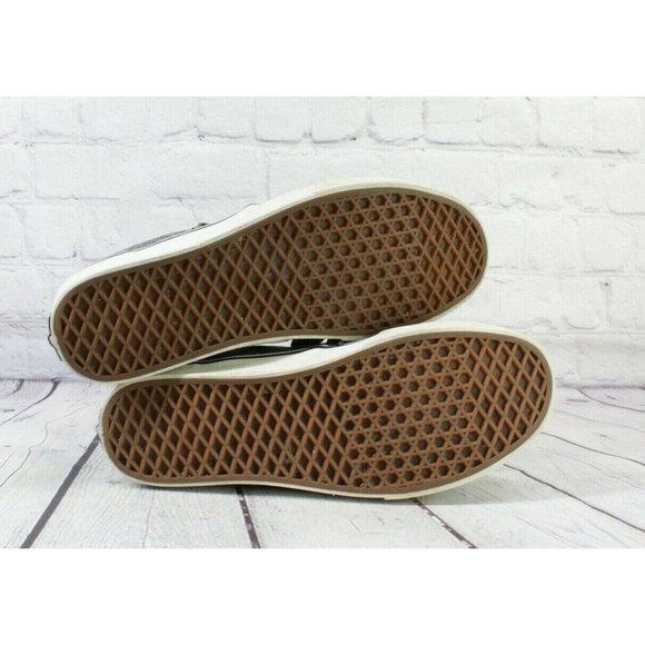 Vans Classics Gray Heather Canvas Laces Old Skool Gummy Sneakers Size US 11 - Picture 9 of 9